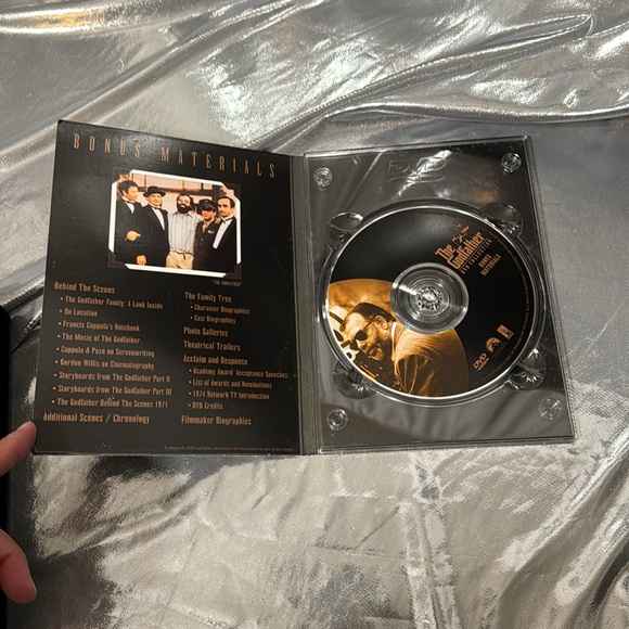 THE GODFATHER DVD Collection Collectors Edition + Movies + Bonus pre-owned - Picture 3 of 10